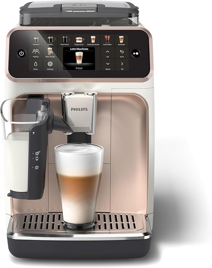 Philips Lattego Tam Otomatik Espresso Makinesi, Tek Dokunuşla 4 Çeşit İçecek